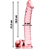 Glasdildo Modell 23 Rosa 21,5 cm – Ansicht 3