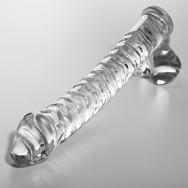 Glasdildo Modell 23 Transparent 21,5 cm – Ansicht 2