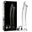 Glasdildo Modell 23 Transparent 21,5 cm