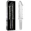 Glasdildo Modell 24 Transparent 28,5 cm