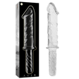 Glasdildo Modell 24 Transparent 28,5 cm