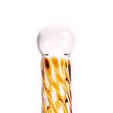 Glasdildo Schwarze Spitze 19 x 3,5 cm