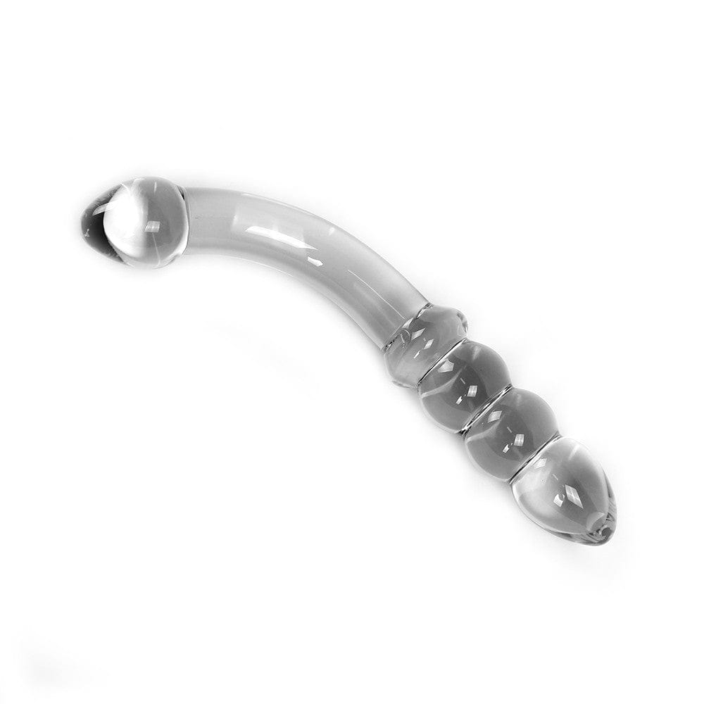 Glasdildo Spike 17,5 x 3 cm Transparent
