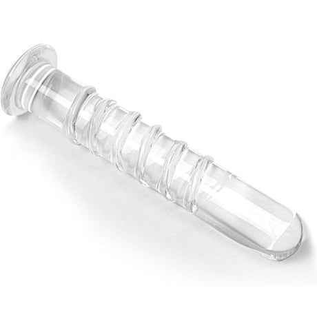 Glasdildo Spiral 18 x 3,2 cm