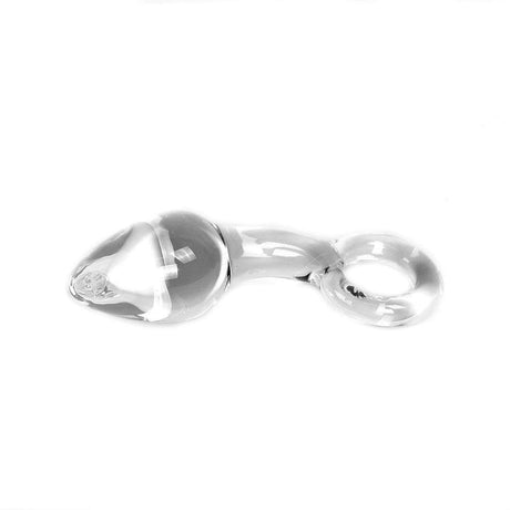 Glasdildo Stopfer 14,5 x 4 cm
