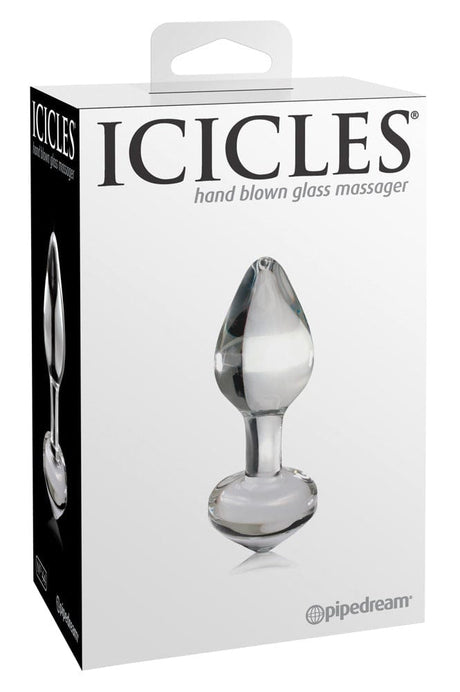 Glasplug Icicles No. 44 Clear
