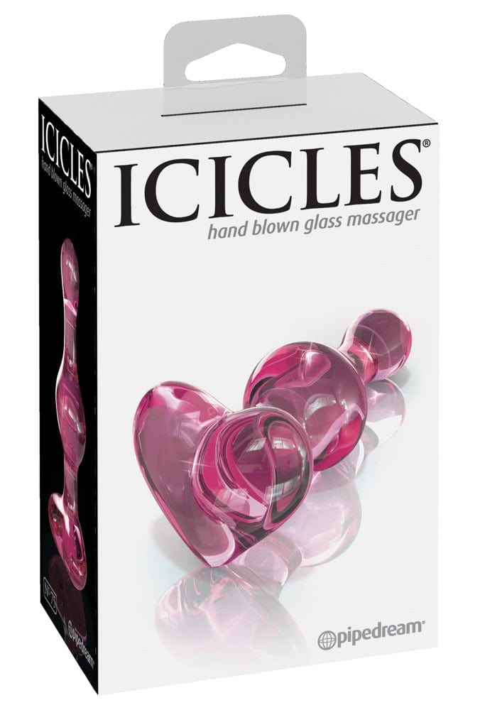 Glasplug Icicles No. 75 Pink