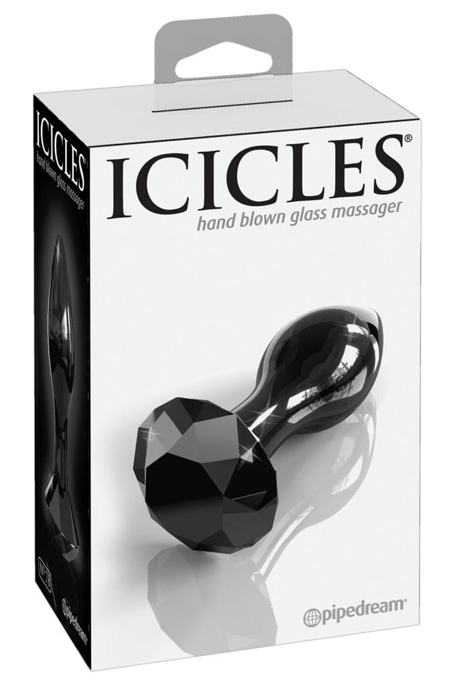 Glasplug Icicles No. 78 9 x 3 cm