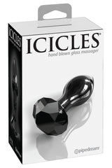 Glasplug Icicles No. 78 9 x 3 cm