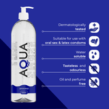 Gleitgel Aqua Quality auf Wasserbasis 1000 ml