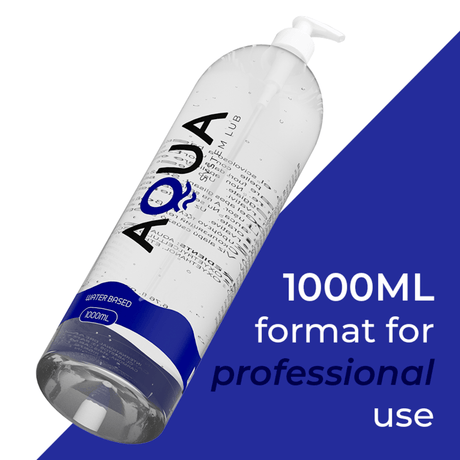 Gleitgel Aqua Quality auf Wasserbasis 1000 ml
