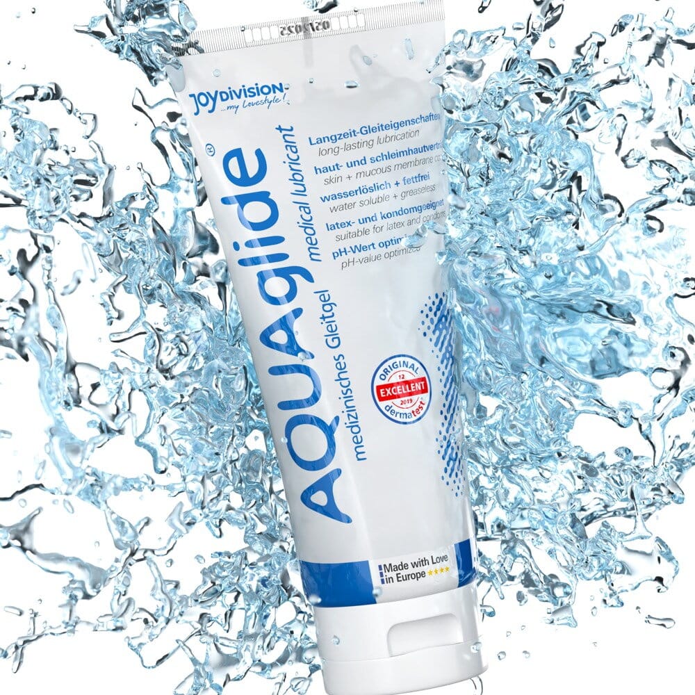 Gleitgel AQUAglide Wasserbasis  Parfmfrei, Made in Germany | Joydivision   dildodave.de