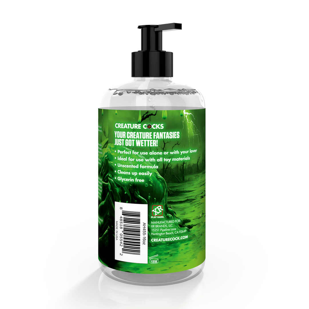 Gleitgel Creature Cocks Creature Slime auf Wasserbasis 236 und 473 ml – Ansicht 4