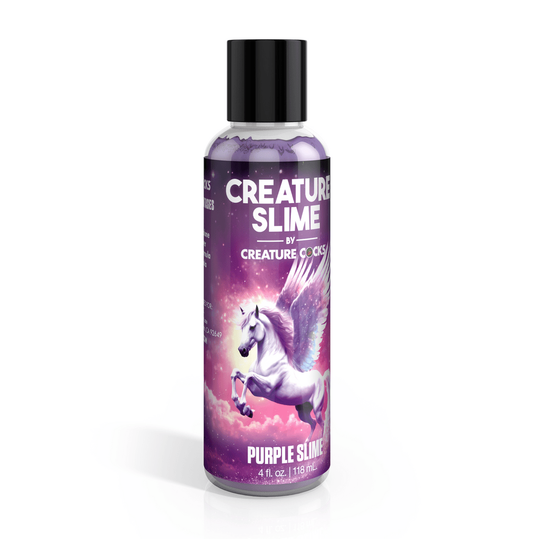 Gleitgel Creature Cocks Purple Slime auf Wasserbasis 118 und 236 ml – Ansicht 2
