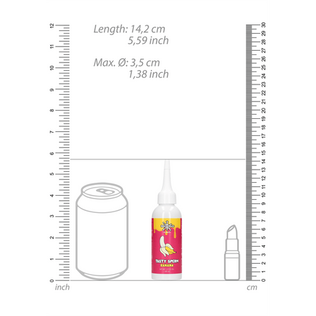 Gleitgel künstliches Sperma Banane 80 ml – Ansicht 3