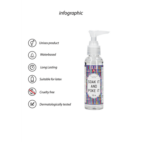 Gleitgel Soak It and Poke It extra dick 100 ml – Ansicht 2