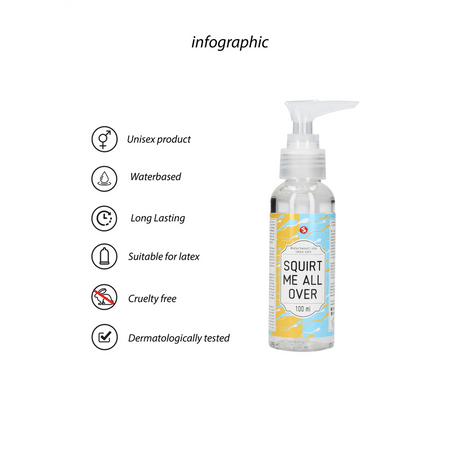 Gleitgel Splash Me All Over 100 ml – Ansicht 2