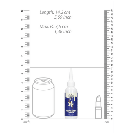 Gleitgel Tasty Sperm Vanille 80 ml – Ansicht 3