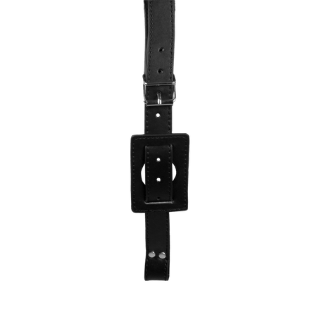 Gürtel mit Vibratorhalter Schwarz 104,5 cm – Ansicht 7