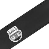 Halsband BDSM mit schwarzem Schloss – Ansicht 4