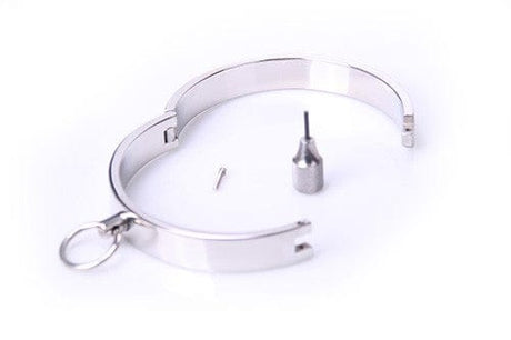 Halsband Edelstahl-Ring L