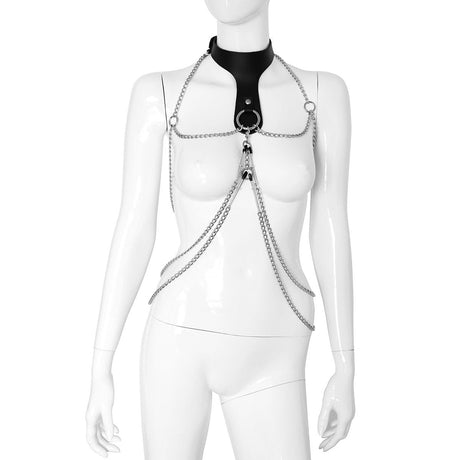 Halsband mit Klemmen
