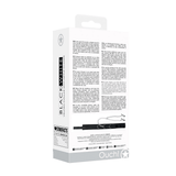 Halsband Ouch Black and White mit Nippelklemmen 50 cm Schwarz – Ansicht 3