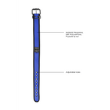 Halsband Ouch Puppy Play aus Neopren mit Leine in zwei Farben – Ansicht 13