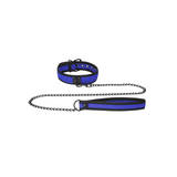 Halsband Ouch Puppy Play aus Neopren mit Leine in zwei Farben – Ansicht 11