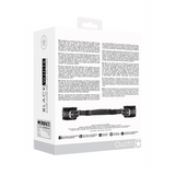 Handfesseln Ouch Black and White mit Haltegriff 50 cm Schwarz – Ansicht 3