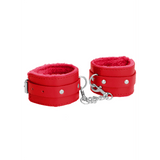 Handfesseln Ouch Premium mit Plüschfutter in zwei Farben 30 cm – Ansicht 4
