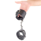 Handgelenkmanschetten Leder