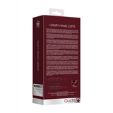 Handfesseln Ouch Luxury mit gerafftem Besatz in zwei Farben 36 cm – Ansicht 10