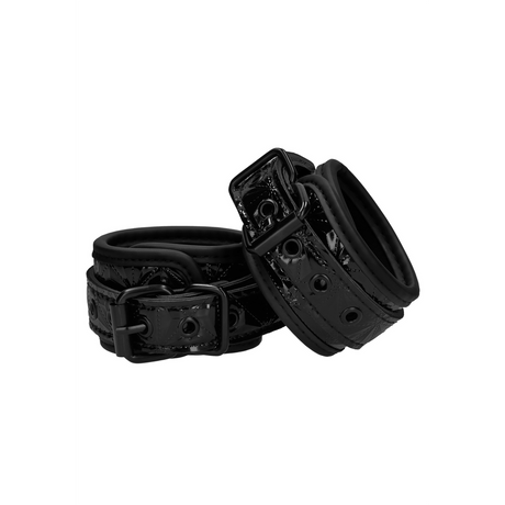 Handfesseln Ouch Luxury mit gerafftem Besatz in zwei Farben 36 cm – Ansicht 5