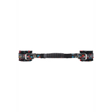 Handfesseln Ouch mit Tattoo-Druck und Haltegriff 59 cm Schwarz-Bunt – Ansicht 4