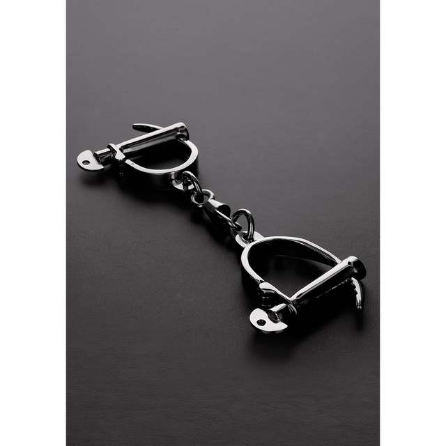 Handschellen Darby verstellbar Silber 28 cm