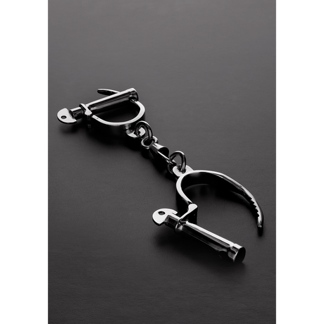 Handschellen Darby verstellbar Silber 28 cm – Ansicht 2