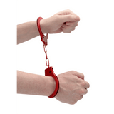 Handschellen Ouch für Anfänger lackiert Rot – Ansicht 7