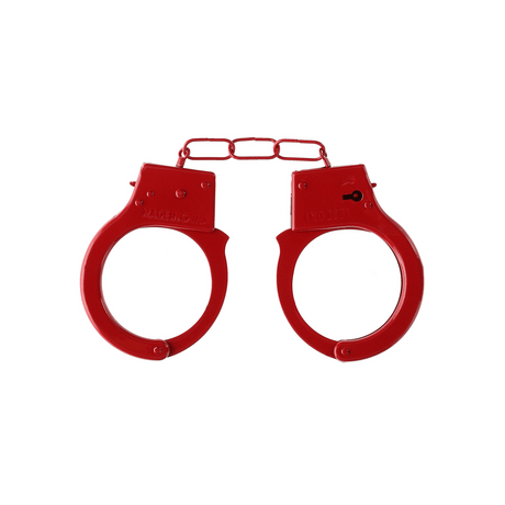 Handschellen Ouch für Anfänger lackiert Rot – Ansicht 4