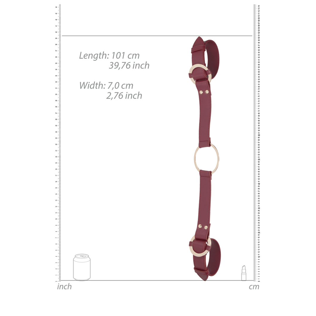 Handfesseln Ouch mit Hüftgurt in zwei Farben 101 cm – Ansicht 6