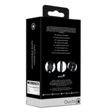 Handschellen Ouch aus Seil verstellbar Schwarz 42 cm – Ansicht 3