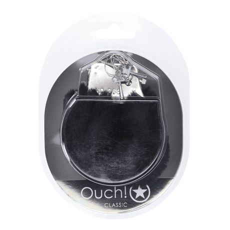 Handschellen Ouch Classic mit Plüsch in drei Farben 24,2 cm – Ansicht 2