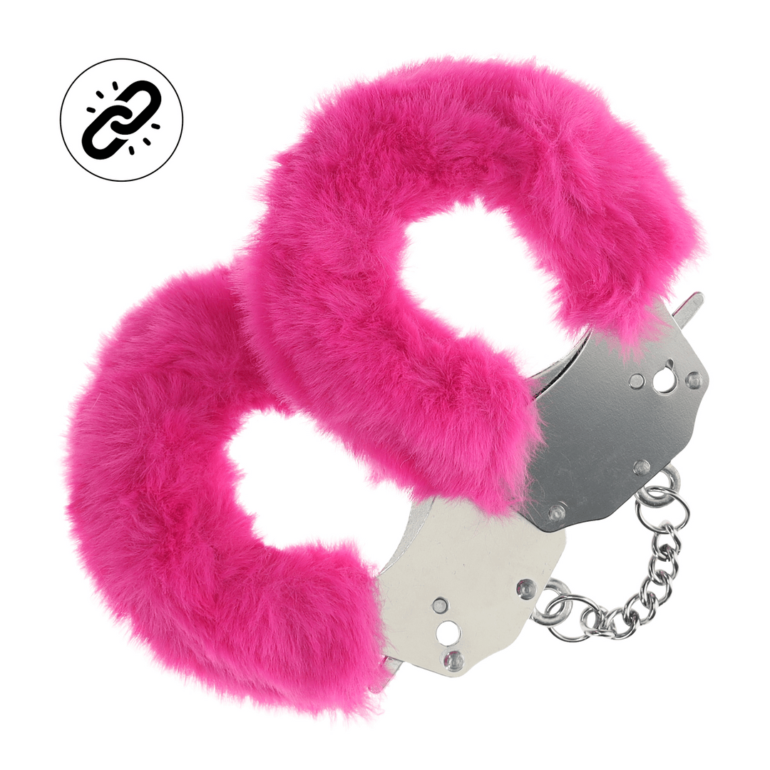Handschellen Ouch Heavy Duty mit Plüsch in sechs Farben 24,2 cm – Ansicht 9
