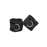 Handfesseln Ouch aus Samt mit Klettverschluss 33 cm Schwarz – Ansicht 4