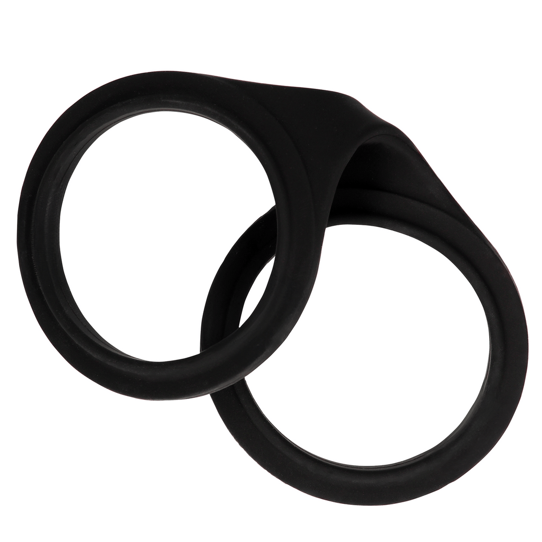 Handfesseln Ouch aus Silikon ohne Verschluss Schwarz 20 cm – Ansicht 4