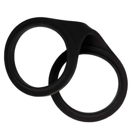 Handfesseln Ouch aus Silikon ohne Verschluss Schwarz 20 cm – Ansicht 4