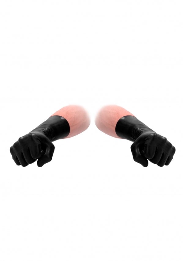 Handschuhe Fisting Latex schwarz S-L