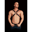 Harness Ouch Adonis mit hohem Kragen 87 cm Schwarz