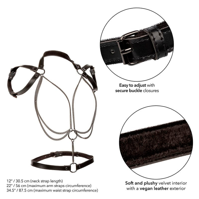 Harness Euphoria Multichain Halter Premium – Ansicht 3