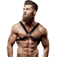 Harness Herren-Brustgeschirr aus Ökoleder